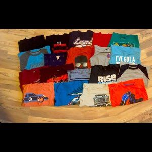Boys Long Sleeve Shirts-Varying Brands